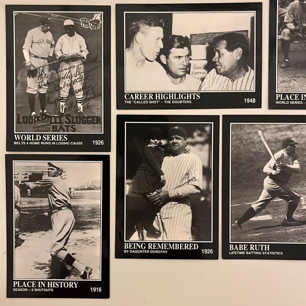 The Babe Ruth Collection Trading Cards